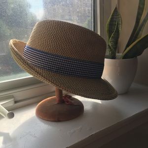 ERIC JAVITS straw fedora